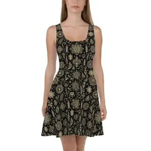 Skater Dress with Intricate Design Flare