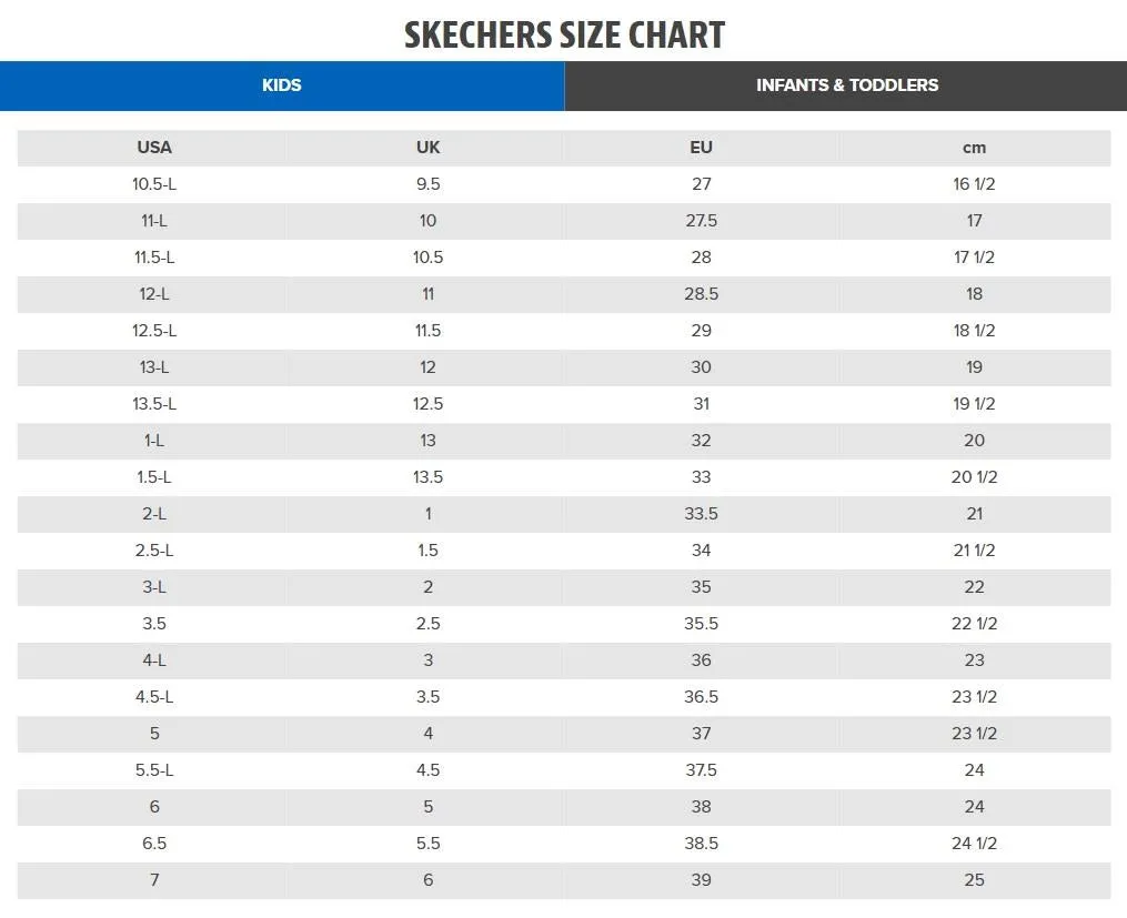 Skechers (GAR302377L) Childrens Sports Microspec Max in UK 1.5 to 13.5