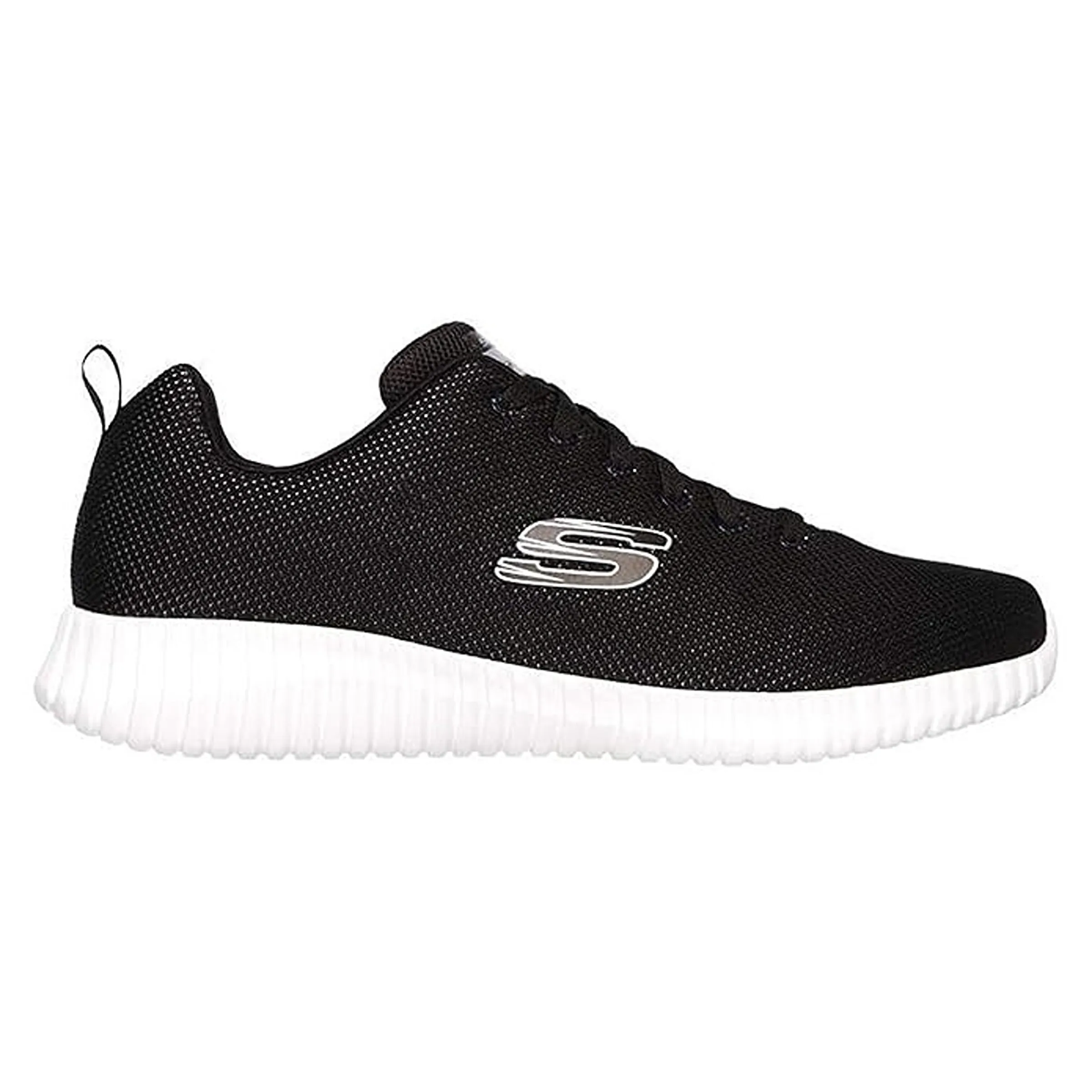 Skechers Men's Elite Flex-Trillup Black White  Running Shoes
