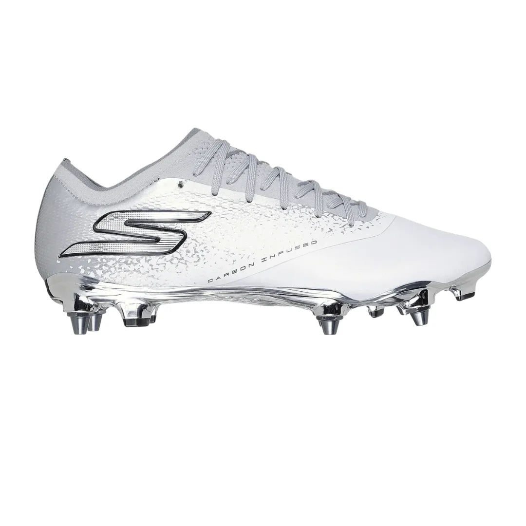 Skechers Razor 1.5 Elite SG Boots White Silver