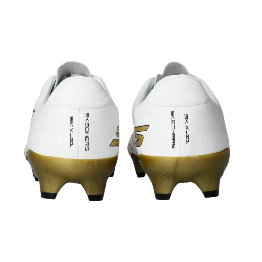 Skechers SKX - 1.5 Academy White Black Gold