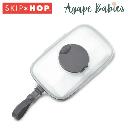 Skip Hop Grab & Go Snug Seal Wipes Case - Grey