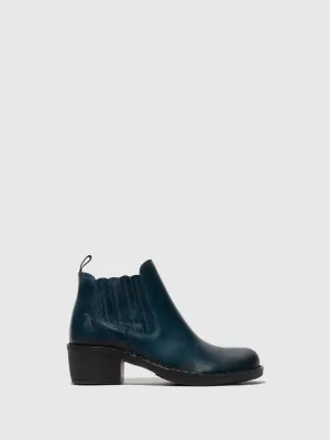 Slip-on Ankle Boots MOOF103FLY ROYAL BLUE