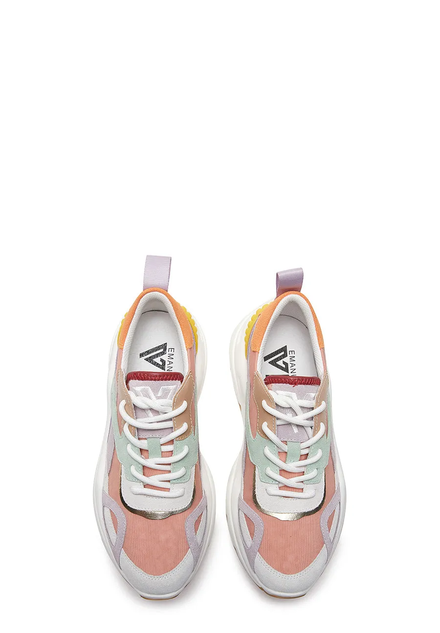 Sneaker multicolor fondo running Emanuelle Vee
