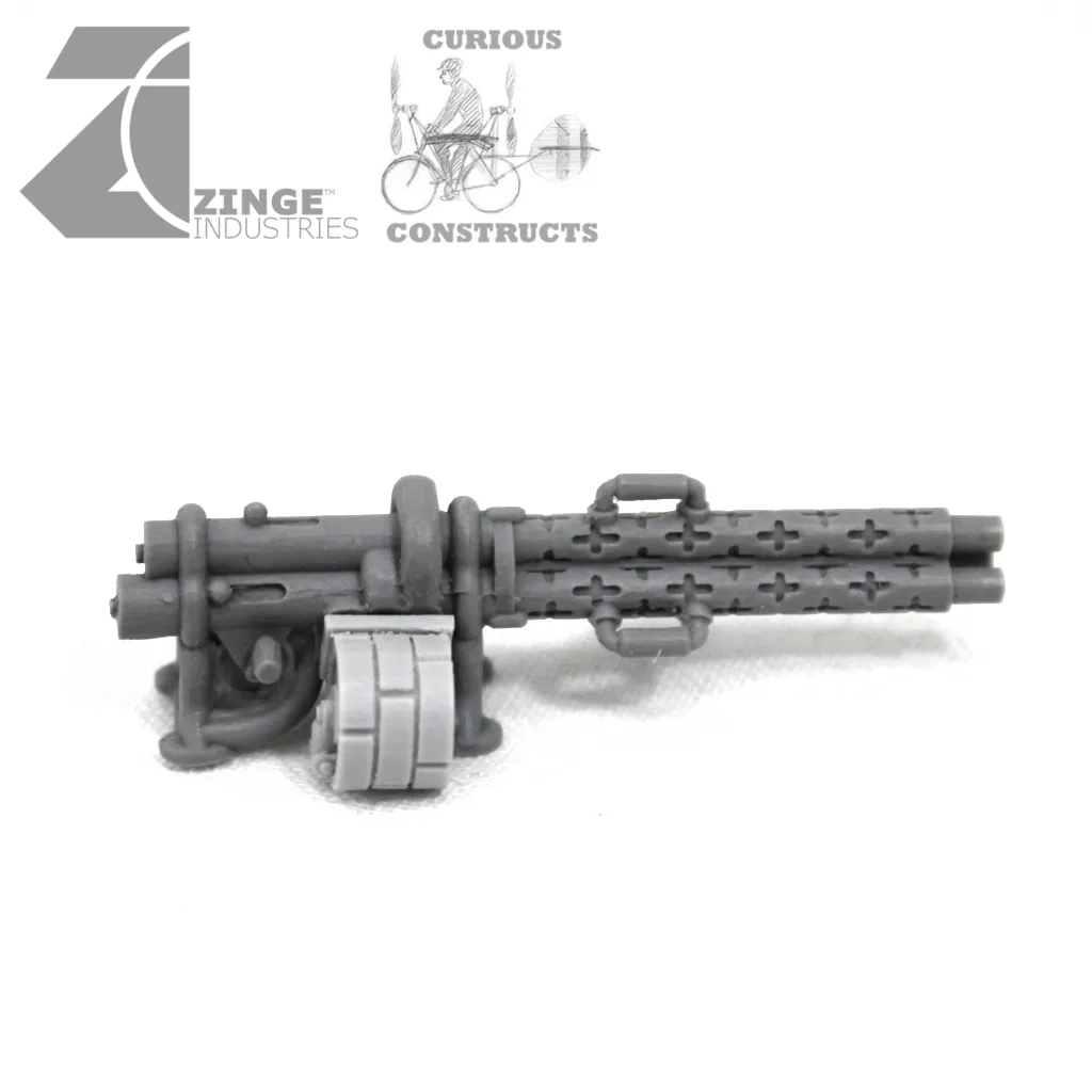 Steampunk Static "Mandrill" Gun Platform and Gun X 1