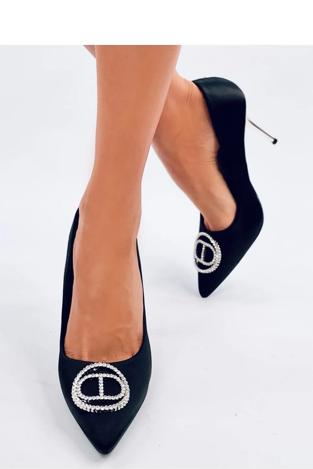 Strappy high heels
