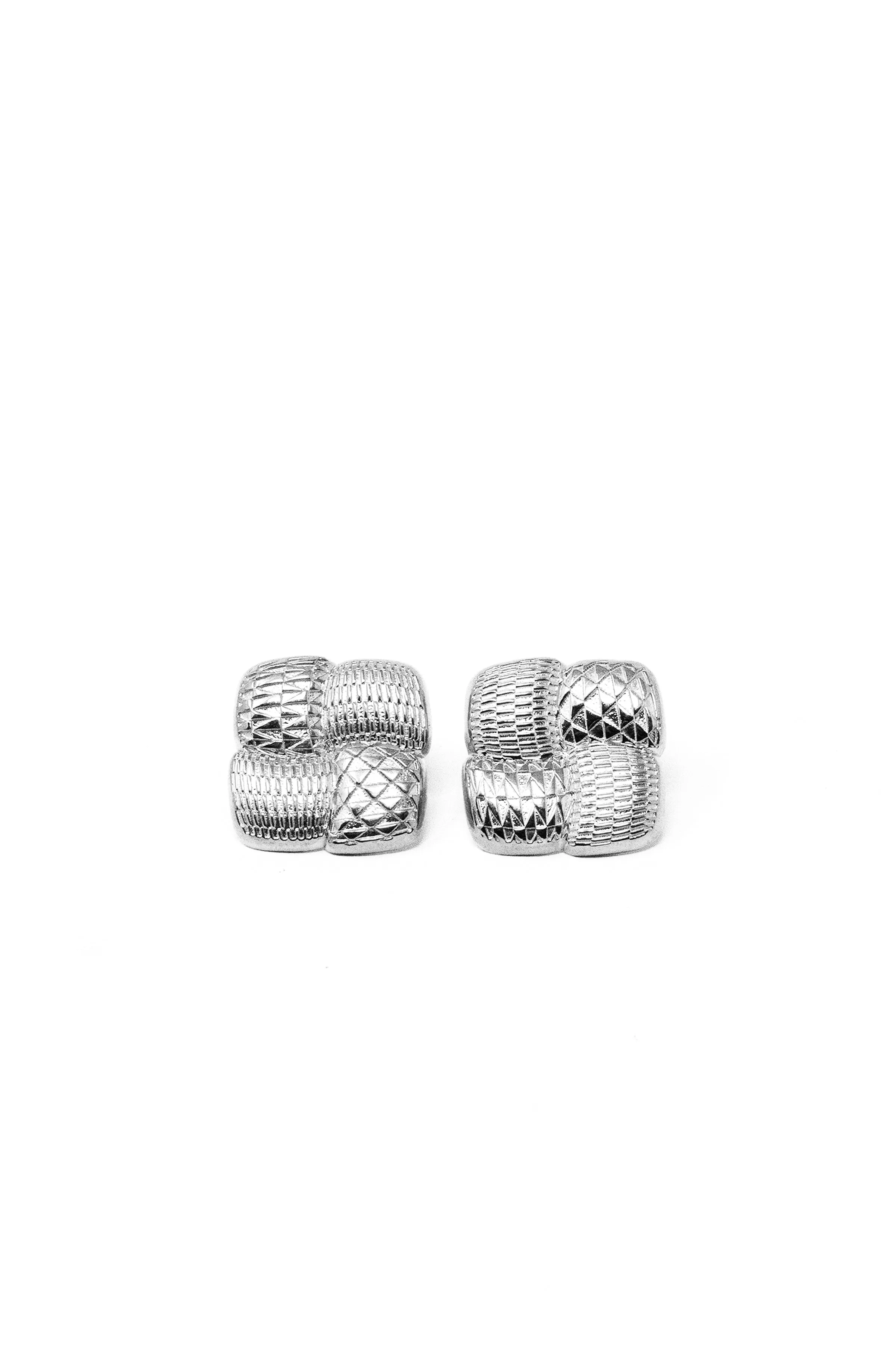 THE WOVEN Kente Stud Earrings I