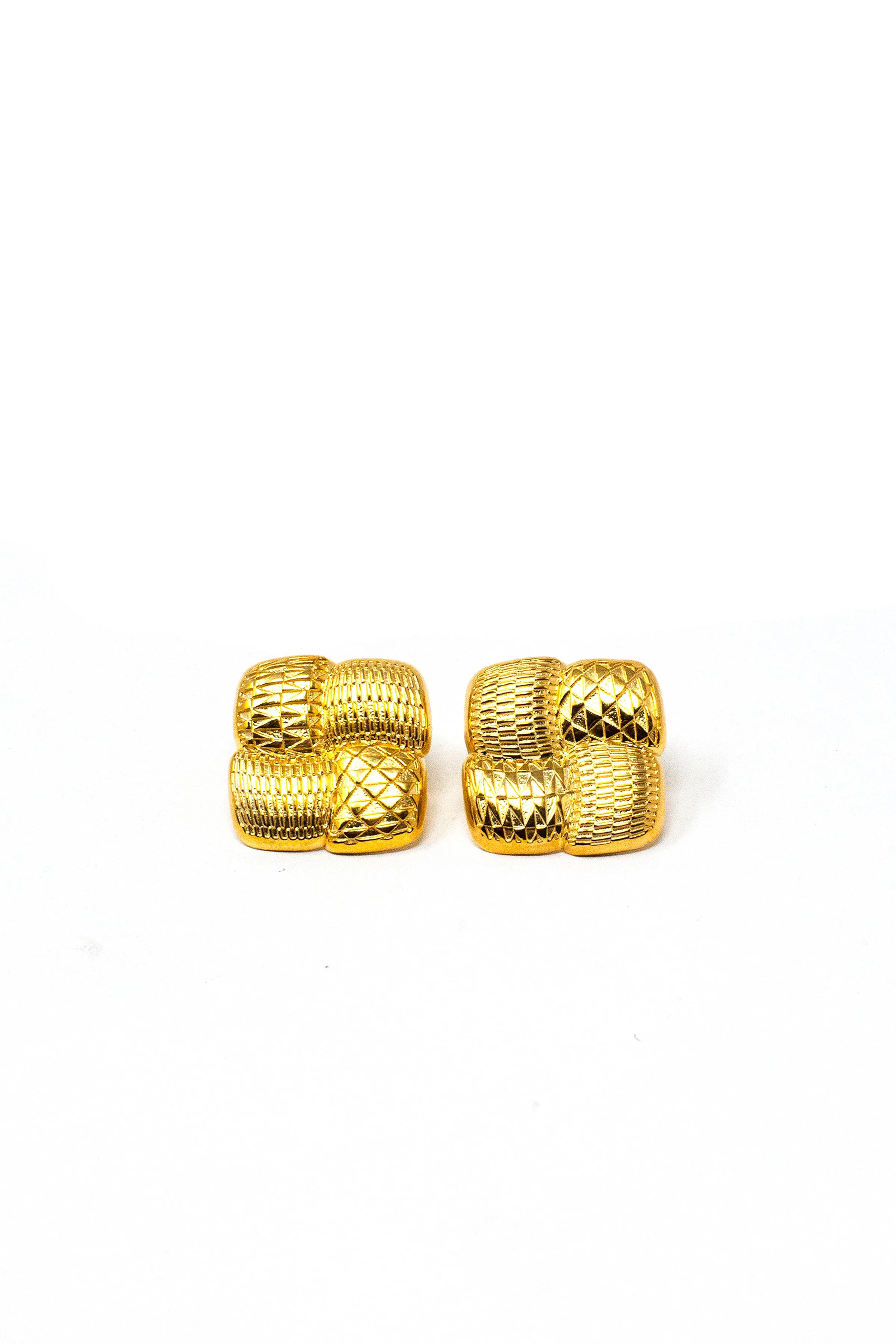 THE WOVEN Kente Stud Earrings I