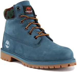 Timberland A2Fnk 6 Inch Boots In Blue For Juniors