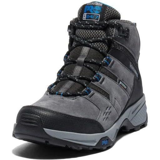 Timberland Pro Men's Switchback Lt Soft Toe Waterproof Work Boot -Grey- TB0A2CC6065