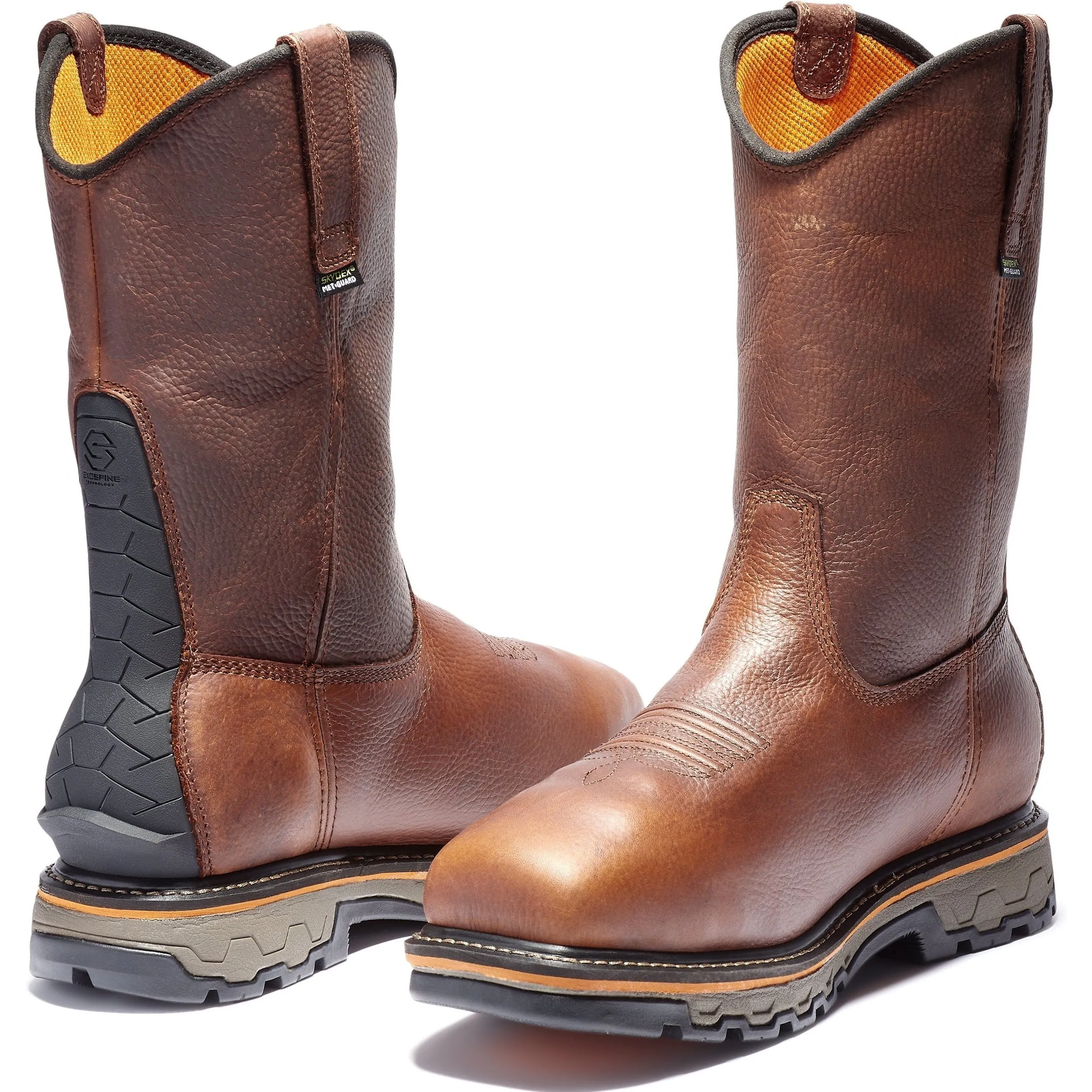 Timberland Pro Men's True Grit 10" Composite Toe Waterproof Metguard Western Work Boot TB1A25F5214