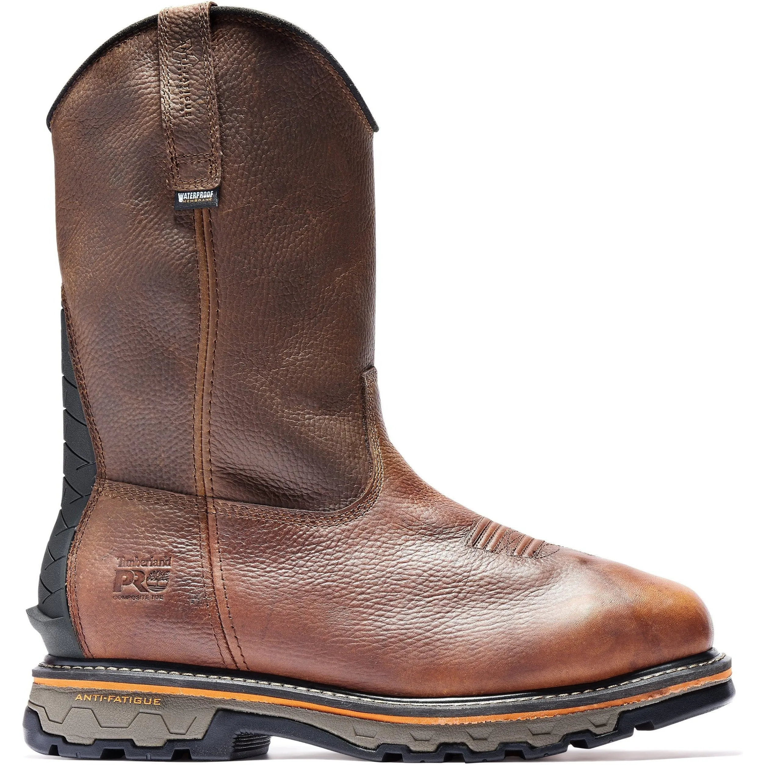 Timberland Pro Men's True Grit 10" Composite Toe Waterproof Metguard Western Work Boot TB1A25F5214