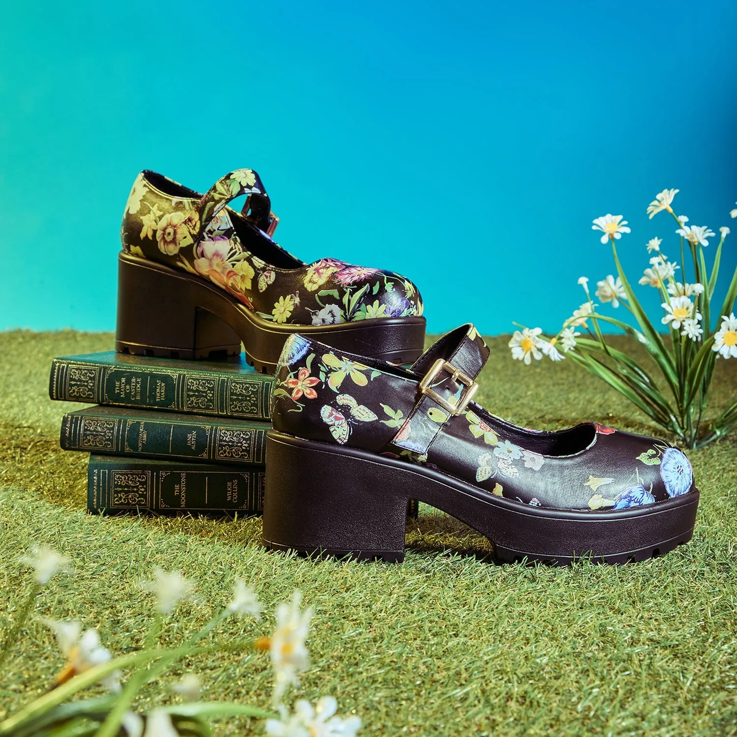Tira Mary Jane Shoes 'Floral Edition'