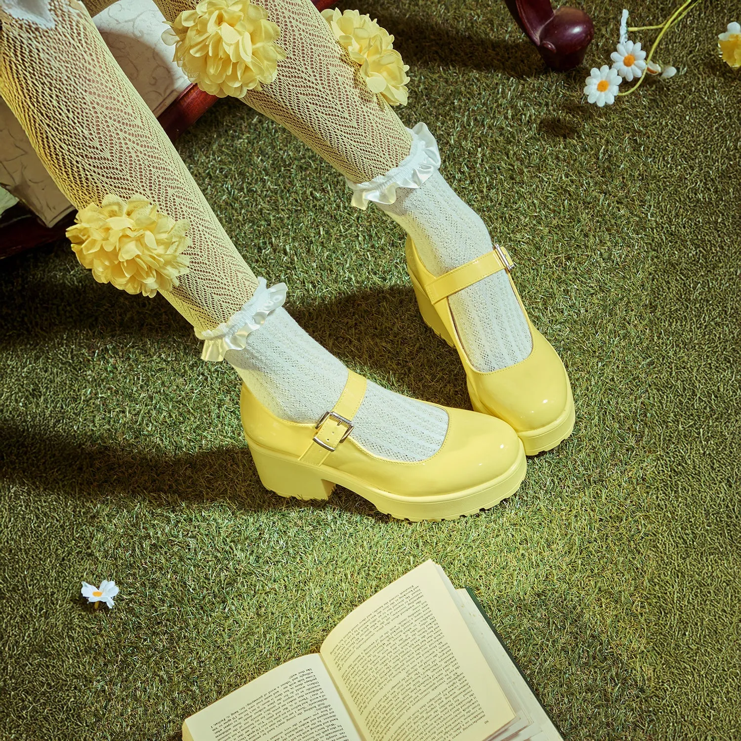 Tira Mary Jane Shoes 'Sunshine Yellow Edition'