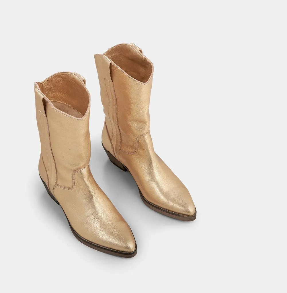 Tracy Gold Boots