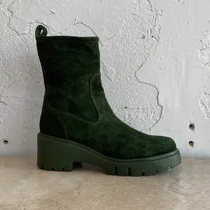 Unisa Jofo Green Suede