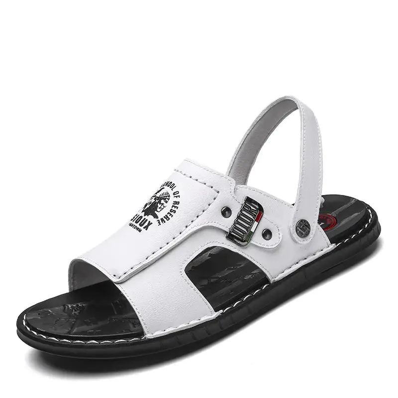 Urban Trek Leather Sandals for Men