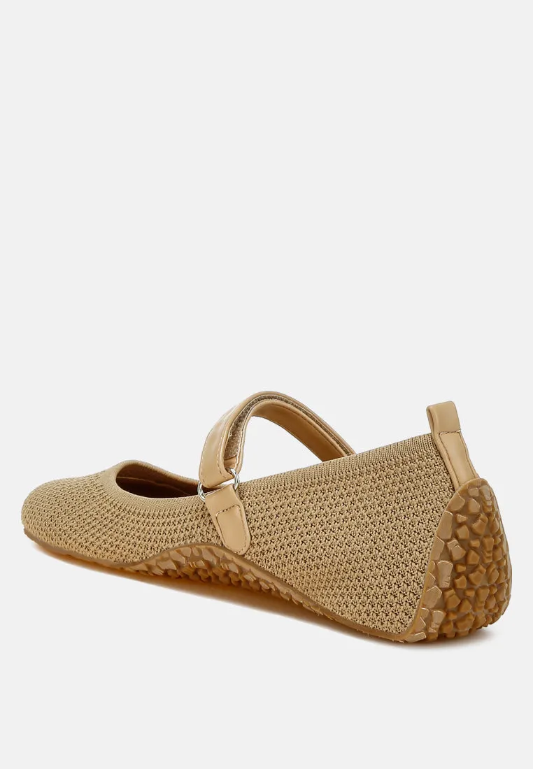 Velcro Strap Mary Jane Sandals by RUW