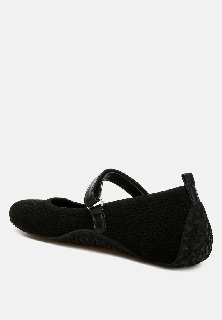 Velcro Strap Mary Jane Sandals by RUW