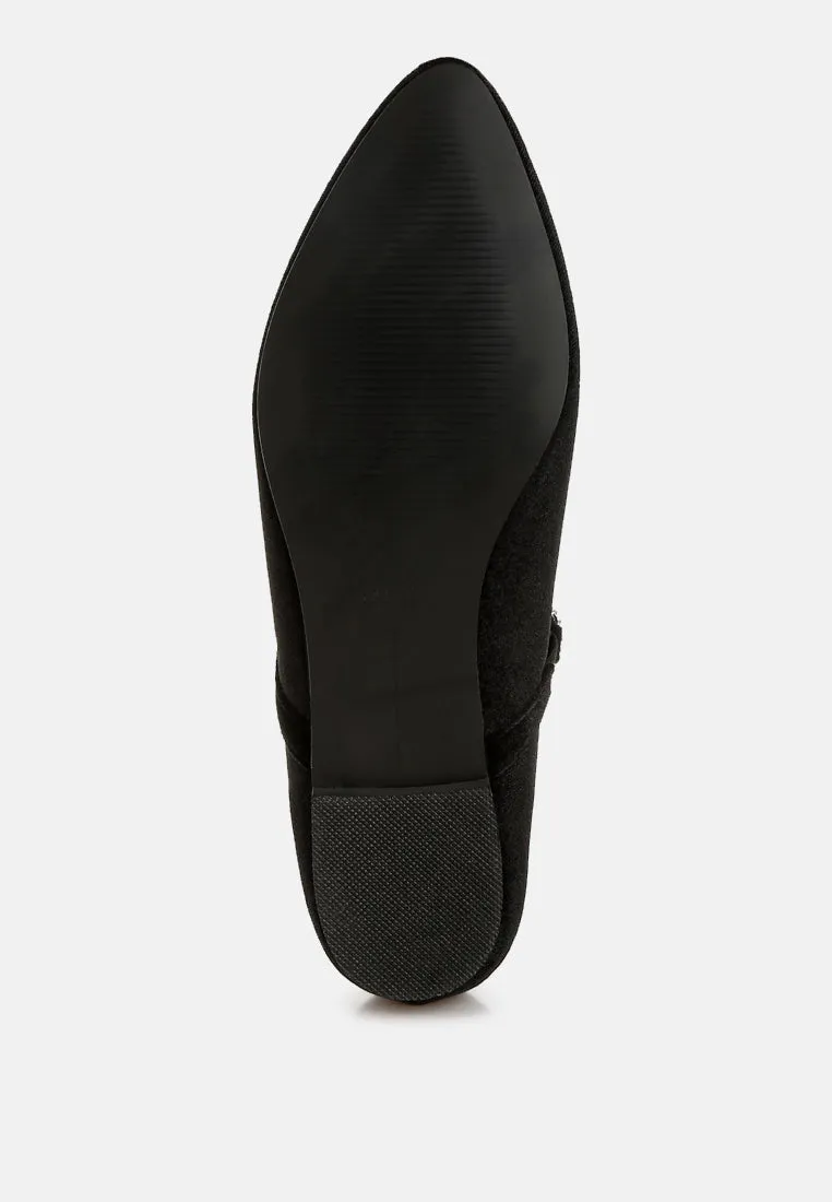 Velvet Mary Jane Ballerinas By RAG