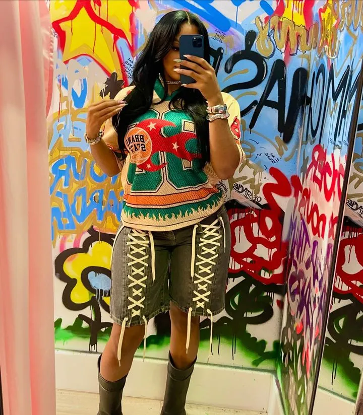 Vibrant Graphic Short Sleeve Oversized T-Shirt