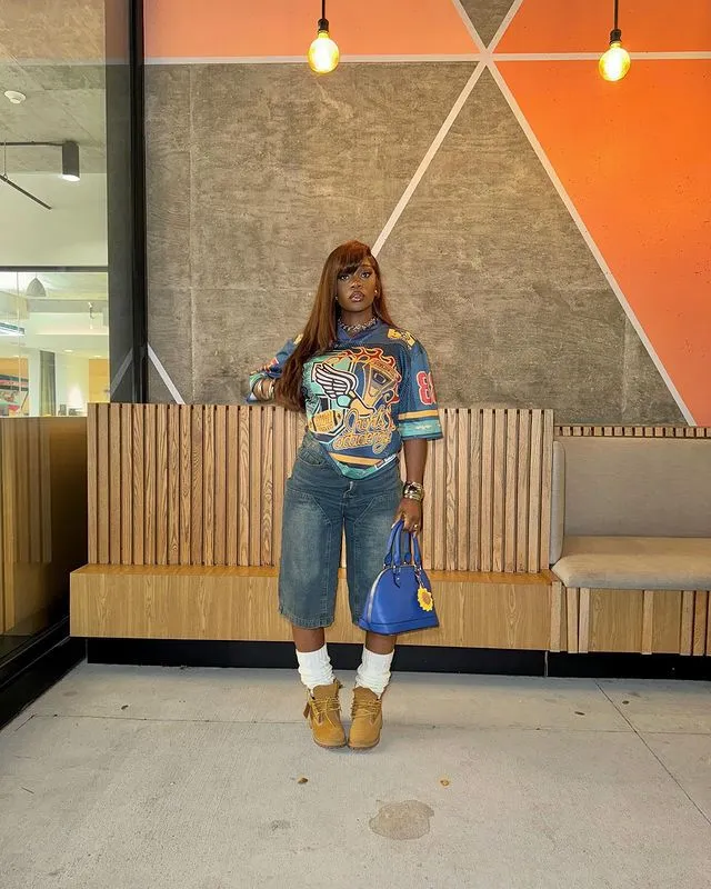 Vibrant Graphic Short Sleeve Oversized T-Shirt