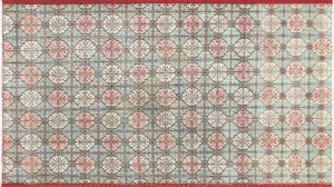 Vintage Turkish Mid-Century-Modern Rug - 4' x 7'