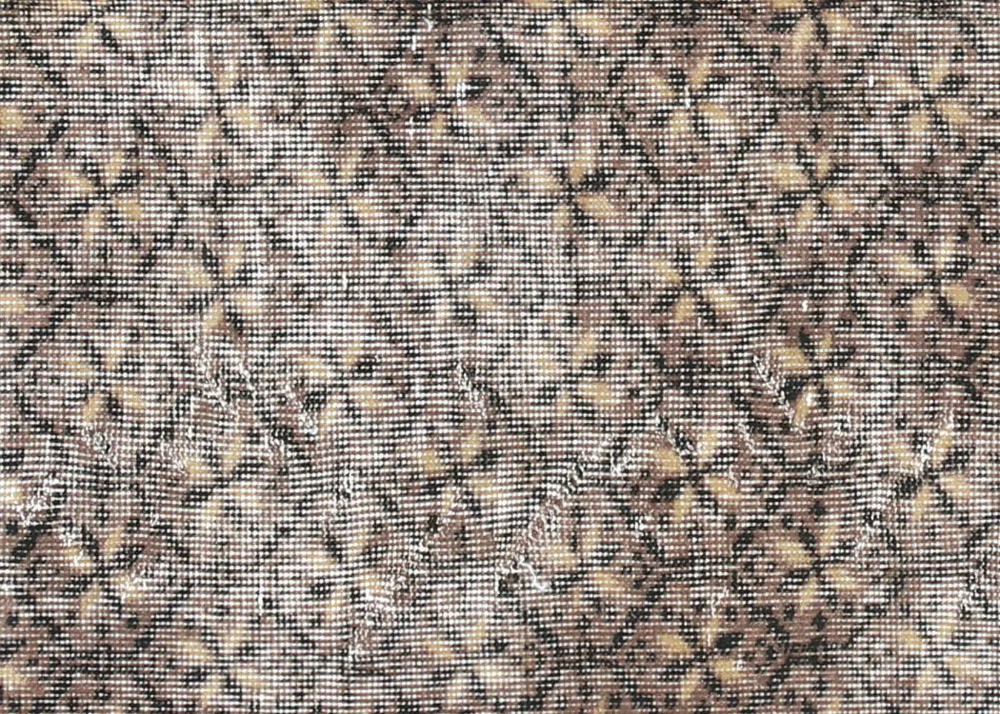 Vintage Turkish Mid-Century-Modern Rug - 4'10" x 8'6"