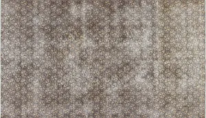 Vintage Turkish Mid-Century-Modern Rug - 4'10" x 8'6"