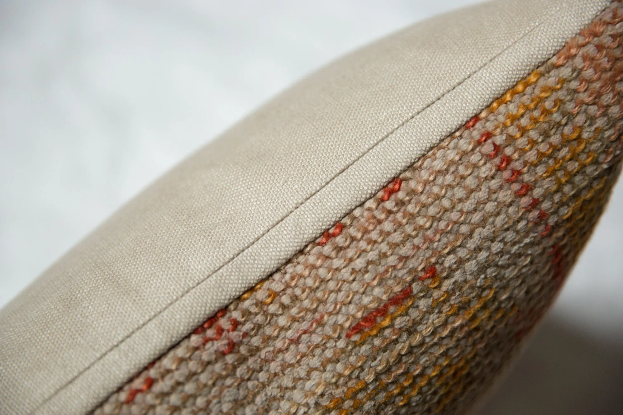 Vintage Turkish Rug Fragment Throw Pillow