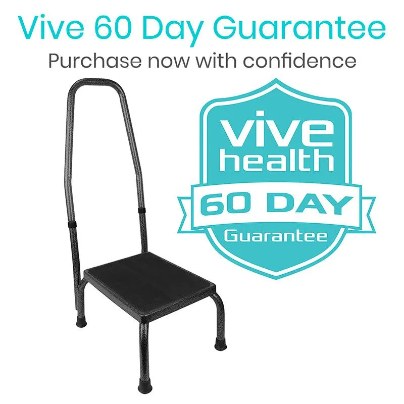 Vive Step Stool with Handrail