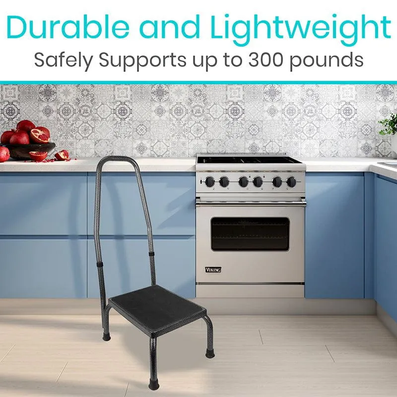 Vive Step Stool with Handrail
