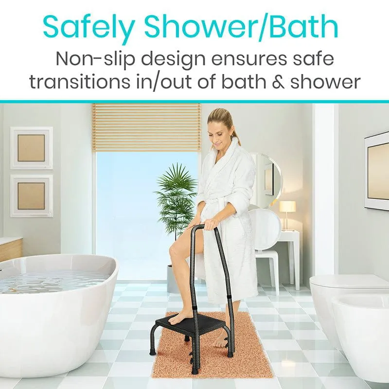 Vive Step Stool with Handrail