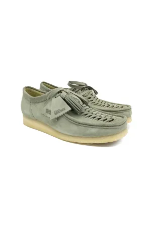 Wallabee Weave - Sage Suede
