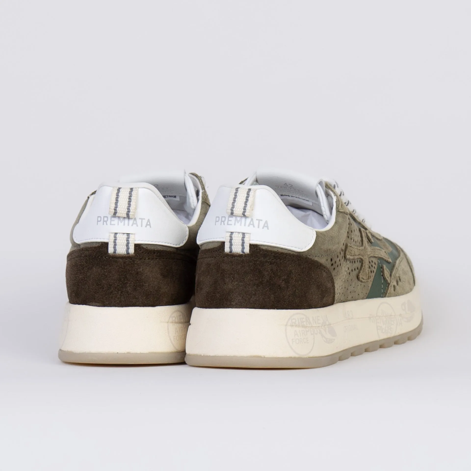 WHITE PREMIATA SNEAKERS NOUS 7221