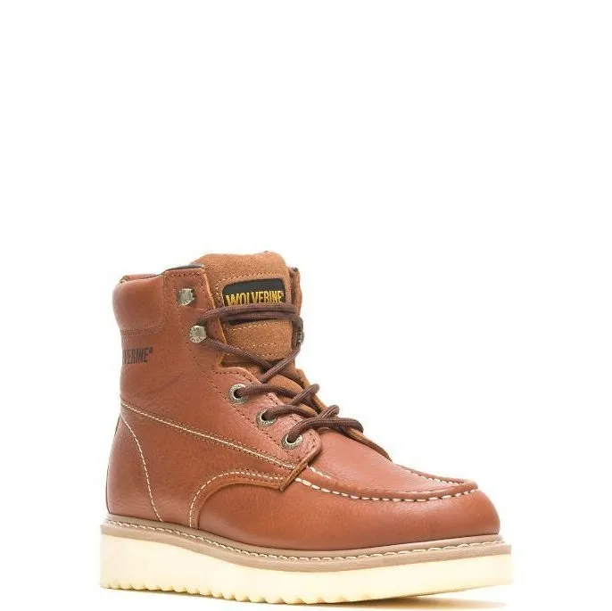 Wolverine Men's Moc-Toe 6" Soft Toe Work Boot