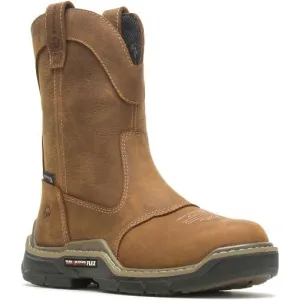 Wolverine Men's Raider Durashocks Waterproof Western Work Boot Brown W220038