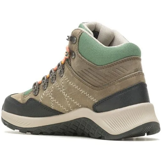 Wolverine Women's Luton Mid Waterproof Outdoor Hiker Boot -Sage- W880385