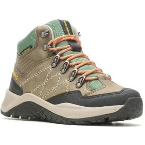 Wolverine Women's Luton Mid Waterproof Outdoor Hiker Boot -Sage- W880385