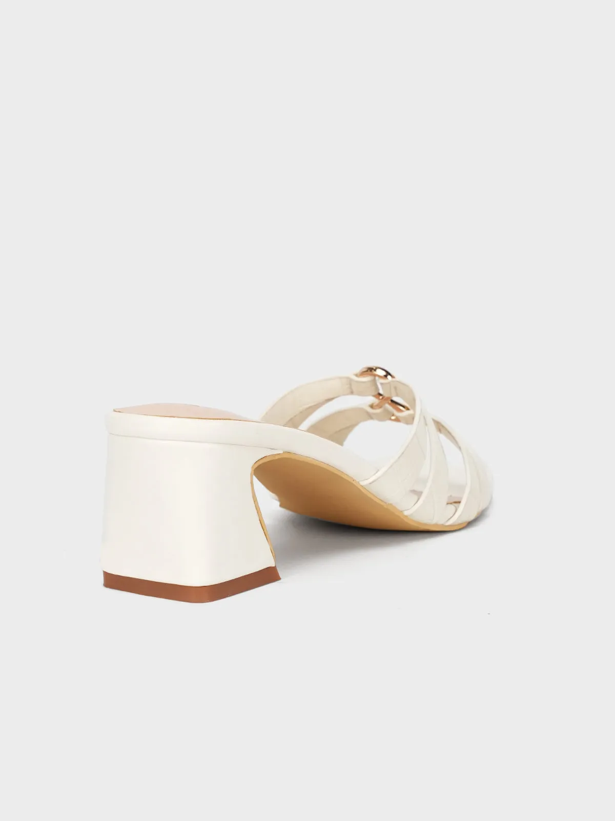 Women "ALEZAE" Block Heel Sandals