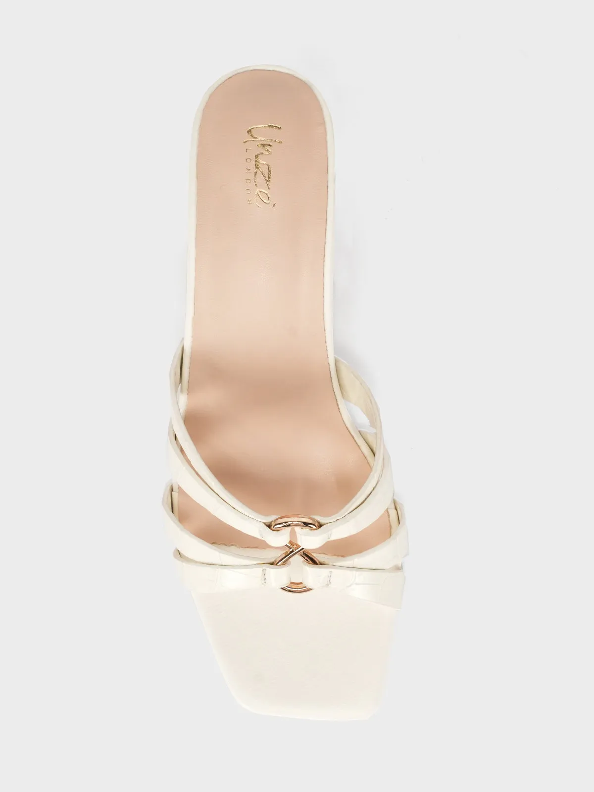 Women "ALEZAE" Block Heel Sandals