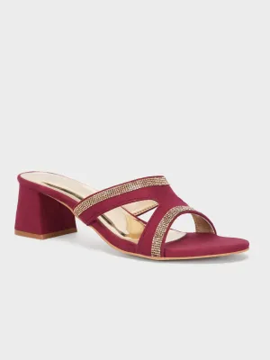 Women "GAMZE"  Block Heel Sandals