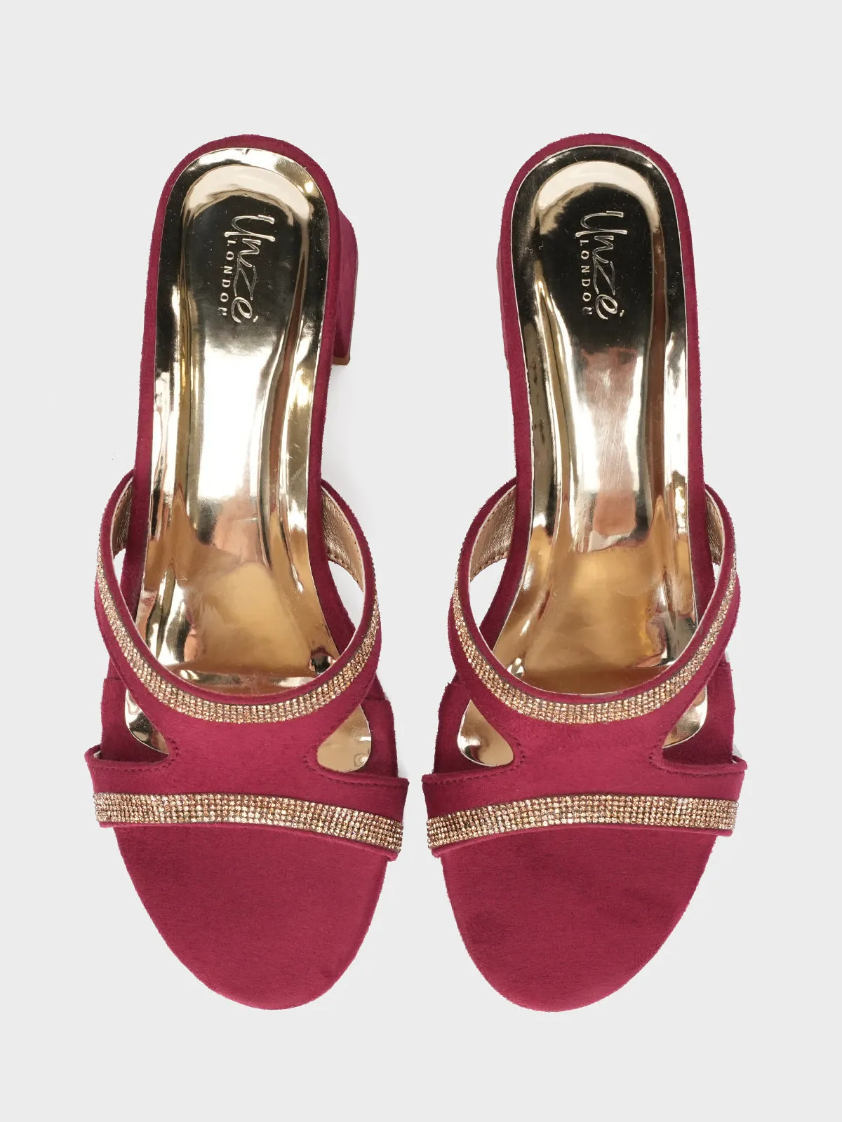 Women "GAMZE"  Block Heel Sandals