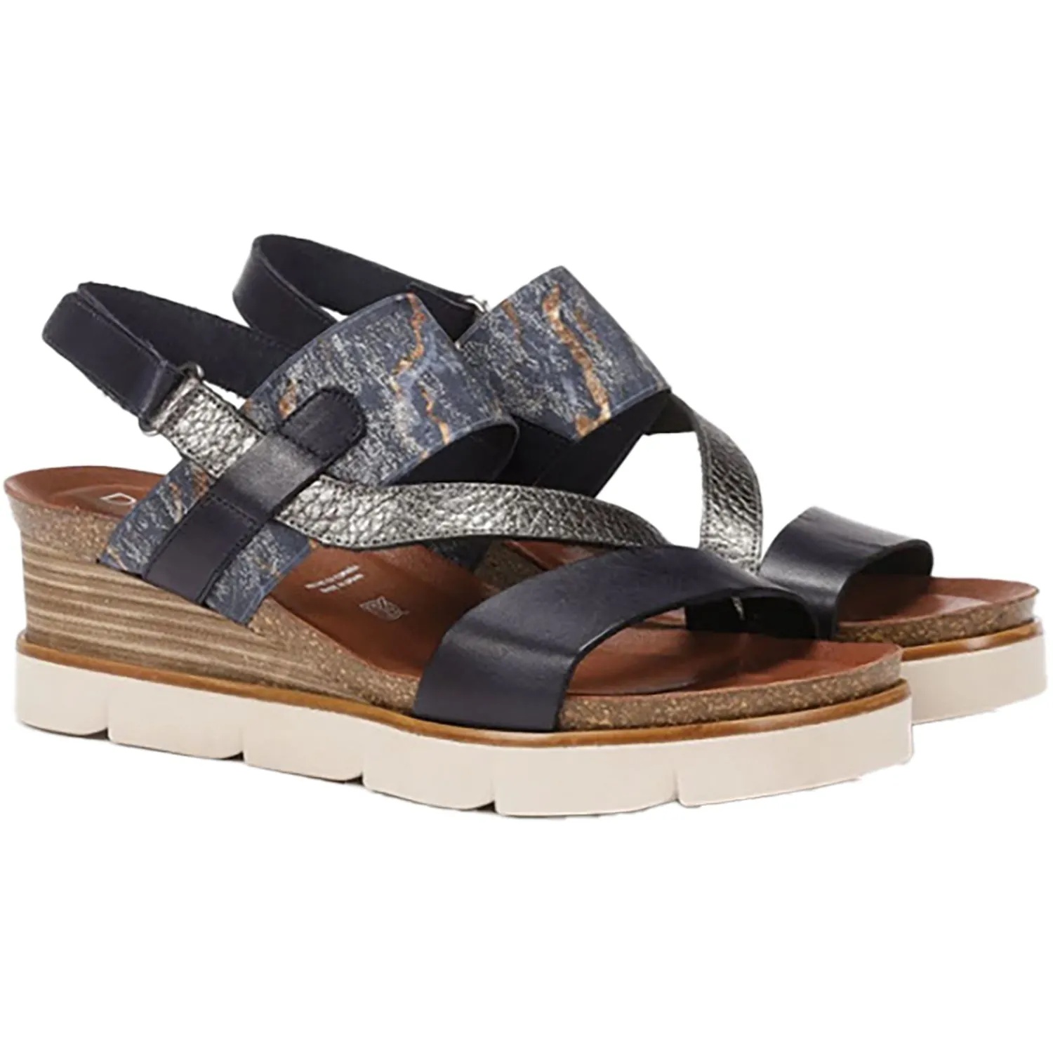 Women's Dorking Agnes D8786 Navy Leather