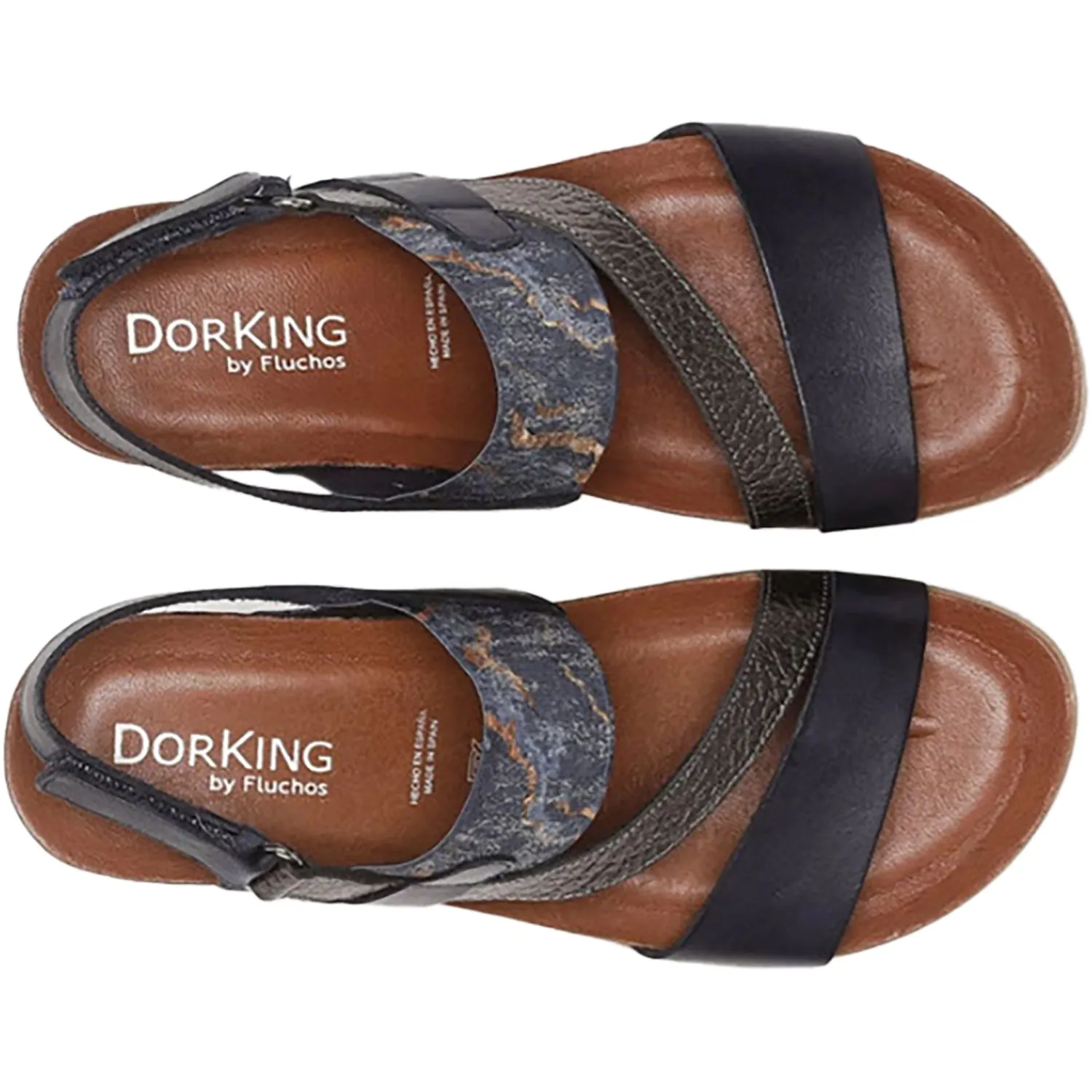 Women's Dorking Agnes D8786 Navy Leather