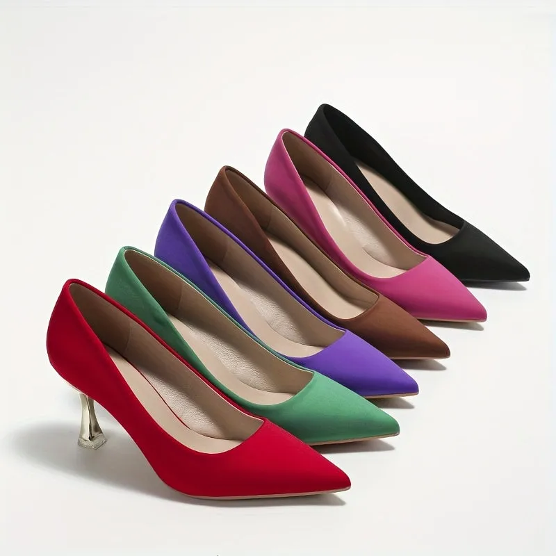 Women's Pointed Toe High Heels, FS