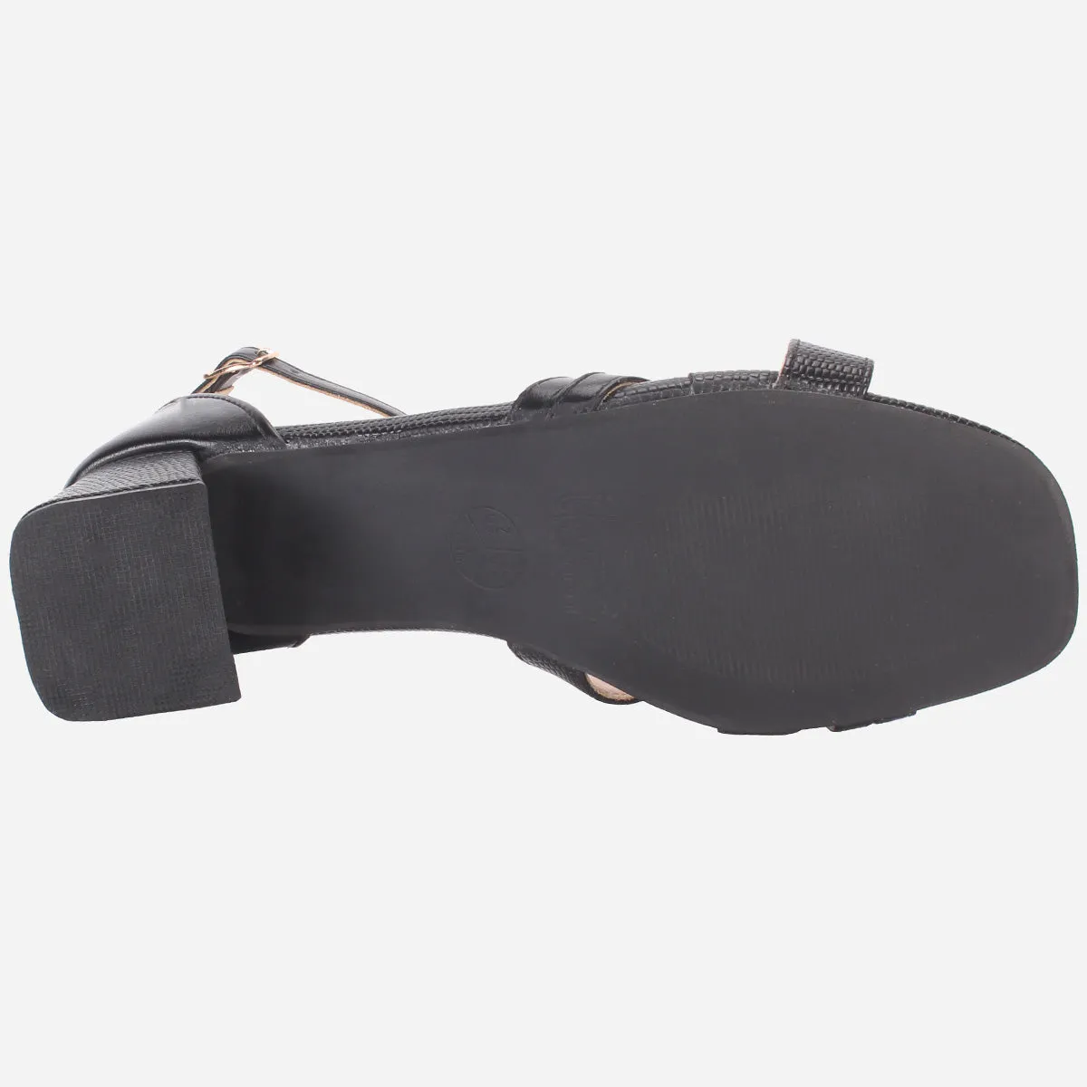 Womens "ESTEIA" Block Heeled Summer Sandals
