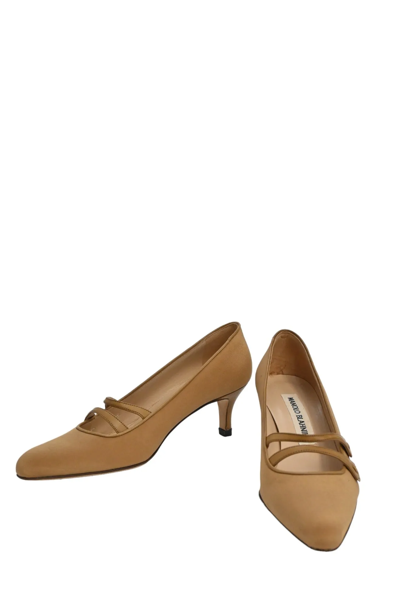 [WS7070] Manolo Blahnik | Low Heel Pump
