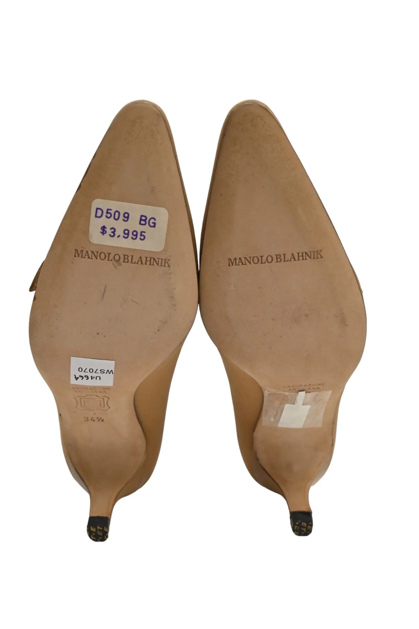 [WS7070] Manolo Blahnik | Low Heel Pump