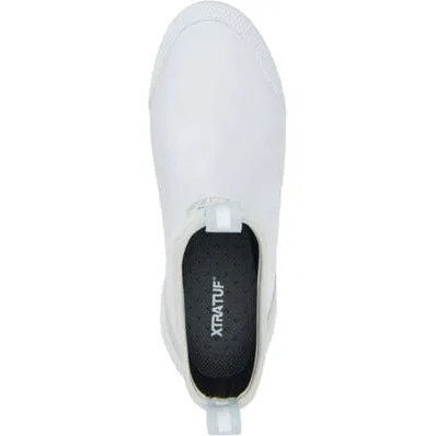 Xtratuf Men's Ankle 6" Waterproof Slip Resistant Deck Boot -White- ADSM101
